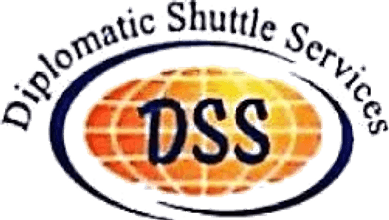 Diplomatic Shuttle Service (DSS) logo
