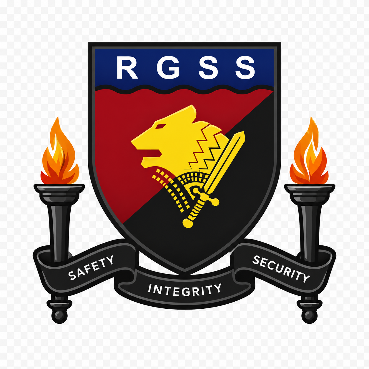 Ready Guard Security Services shield emblem