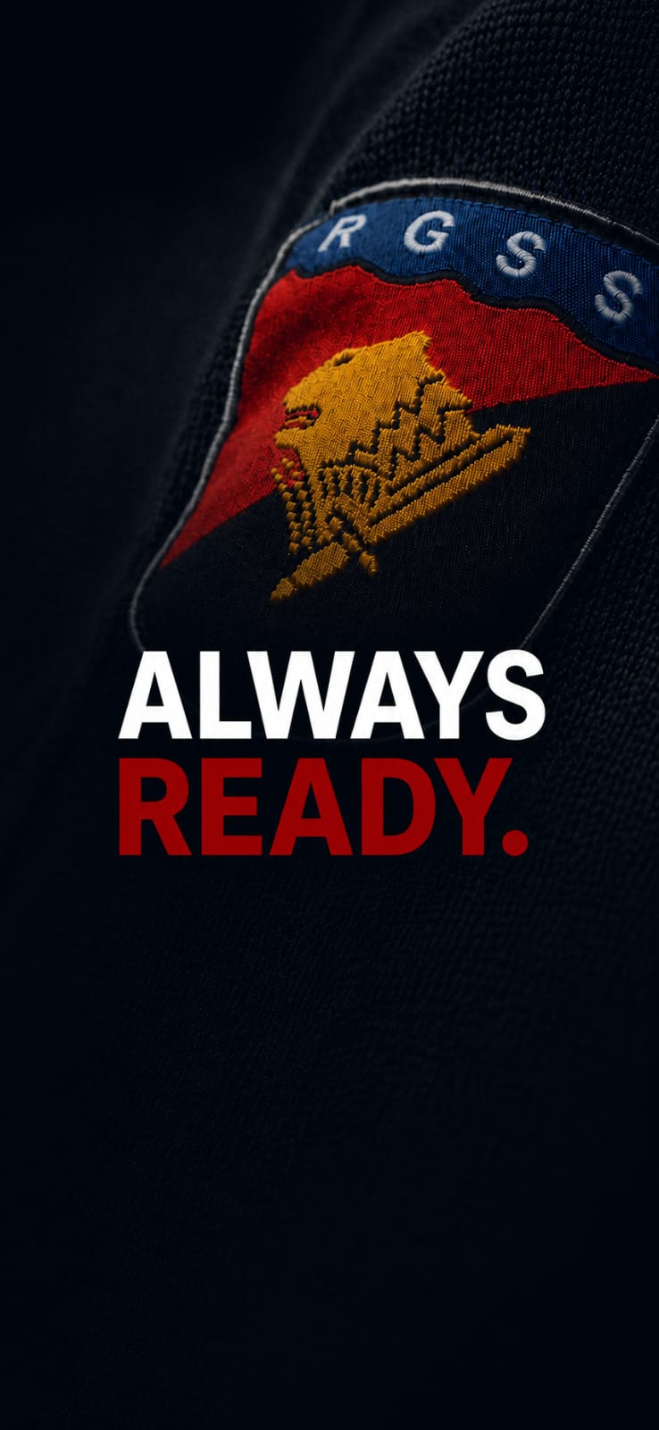 Ready Guard Security Services Always Ready uniform patch