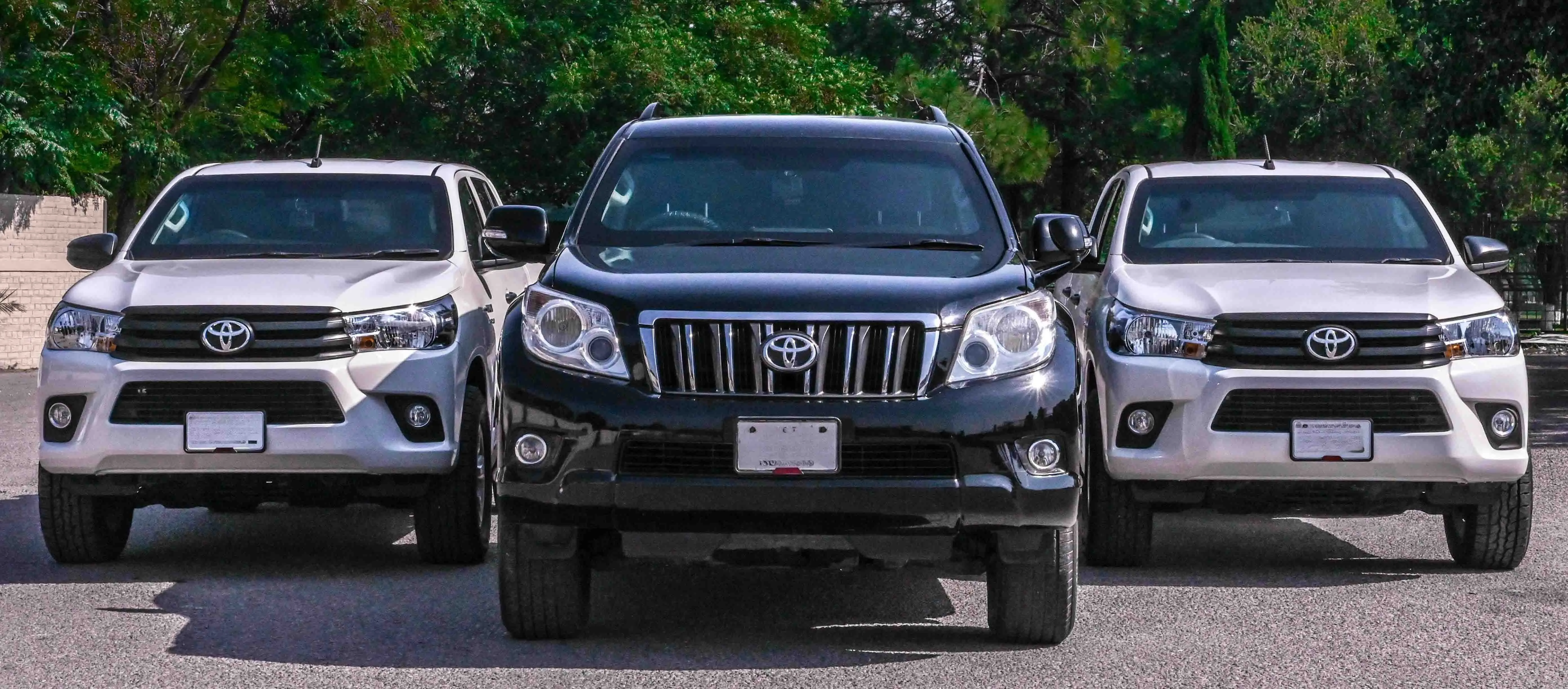 Ready Guard Security Services armored vehicle fleet