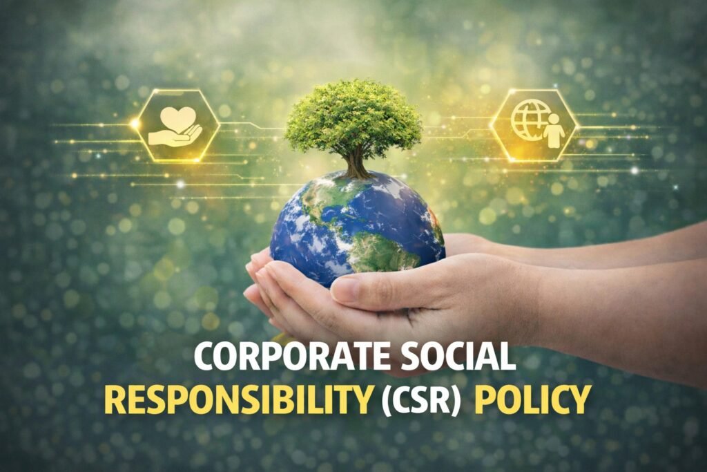 Corporate Social Responsibility (CSR) Policy cover artwork