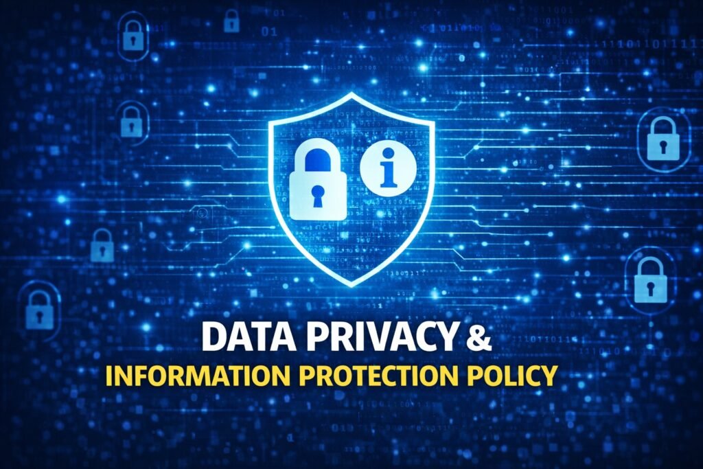 Data Privacy & Information Protection Policy cover artwork