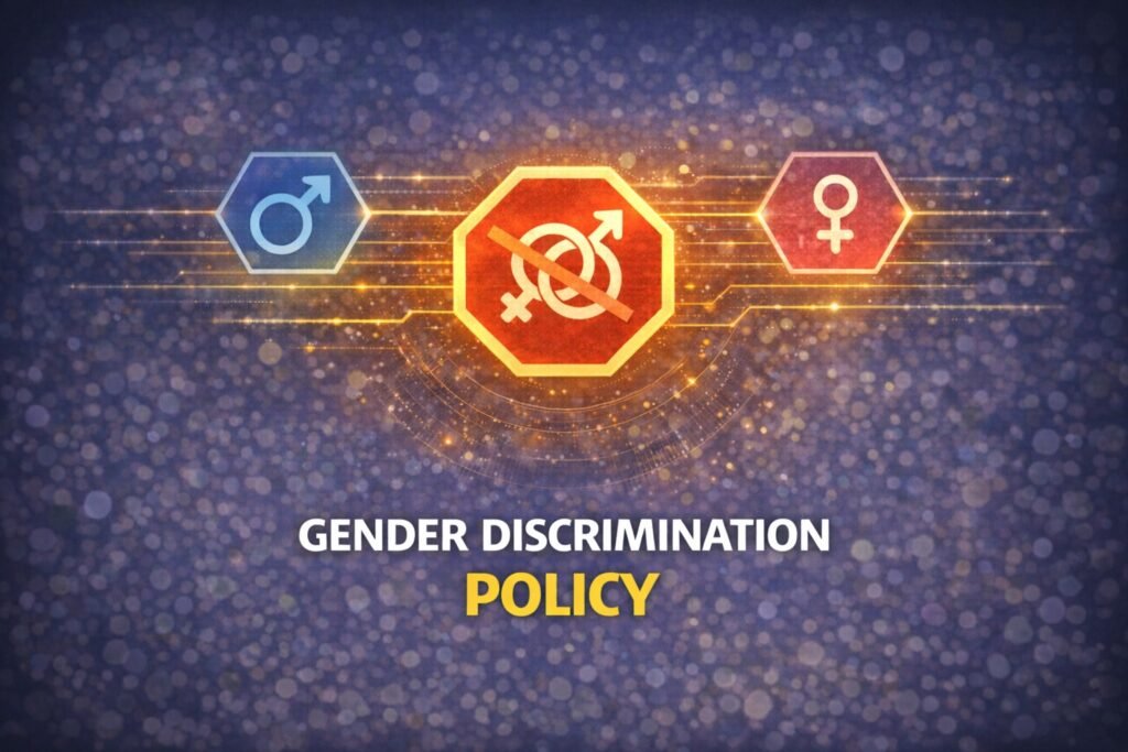 Gender Discrimination Policy cover artwork