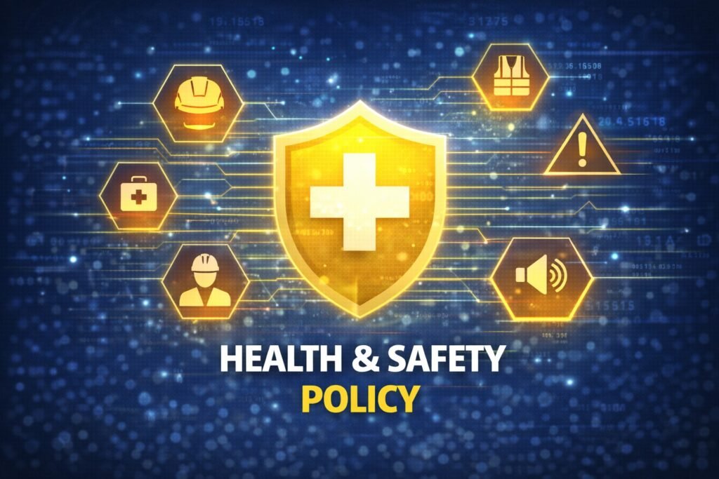 Health & Safety Policy cover artwork